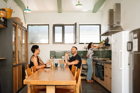 Kitchen or kitchenette, Communal kitchen, stove, kitchen