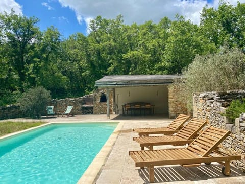 Garden, Pool view, Swimming pool, sunbed