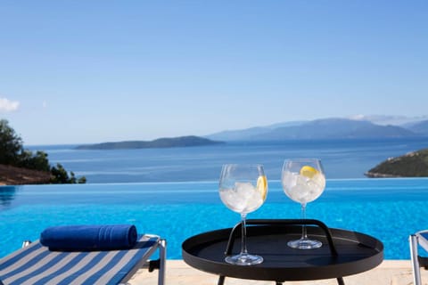 Pool view, Sea view, Swimming pool