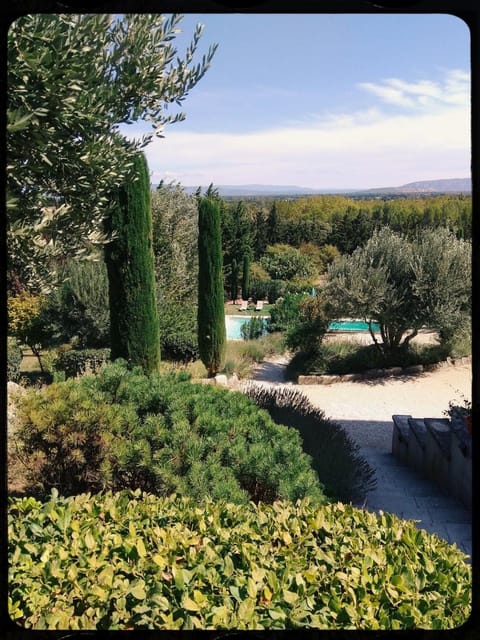 Day, Natural landscape, Garden, Garden view, Pool view, Swimming pool