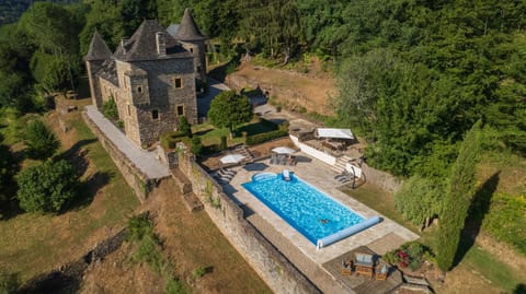 Bird's eye view, Swimming pool