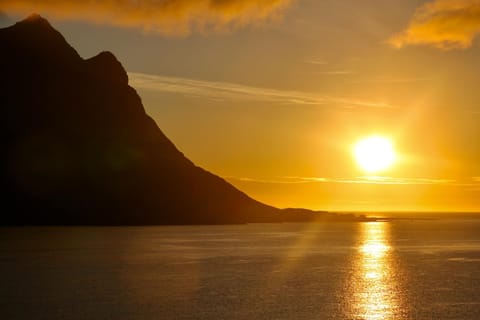 Nearby landmark, Mountain view, Sunrise, Sunset