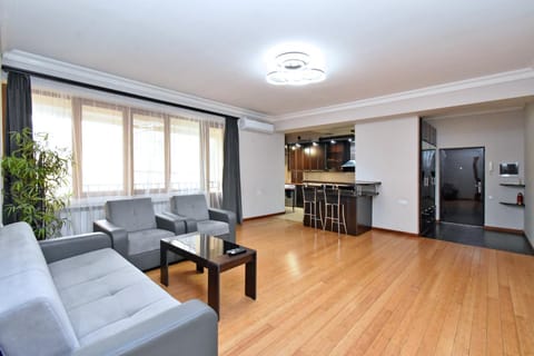 TV and multimedia, Kitchen or kitchenette, Living room, Seating area