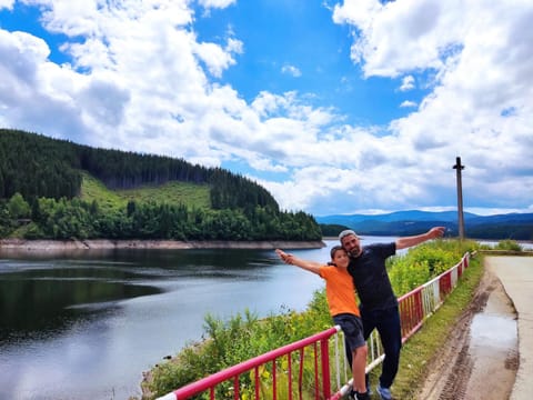Nearby landmark, Spring, People, Natural landscape, Guests, Lake view, Mountain view, group of guests