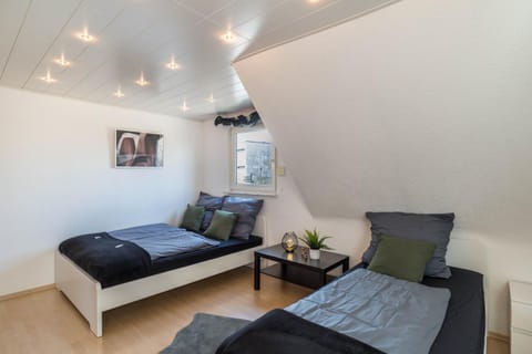 Property building, Living room, Bedroom