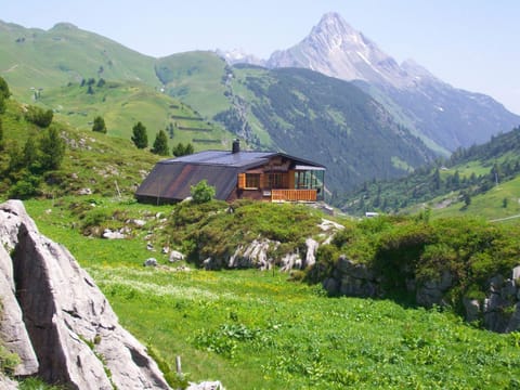 Property building, Spring, Natural landscape, Mountain view