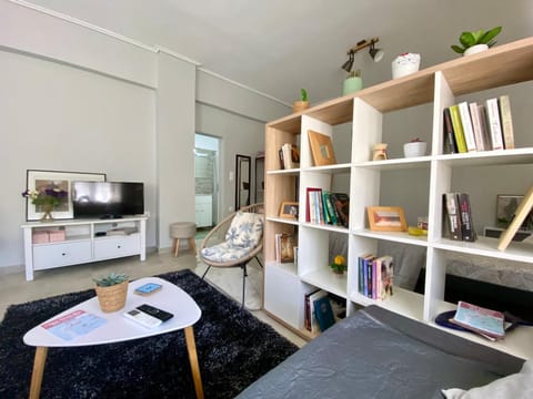 Library, TV and multimedia, Living room, Seating area