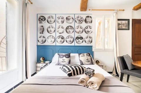 Le Bonheur -studio terrasse centre-ville - Apartment in L'Isle-sur-la-Sorgue