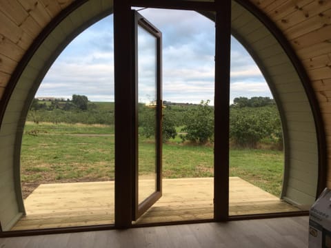 Orchard Luxe Glamping Pod Luxury tent in Northern Ireland