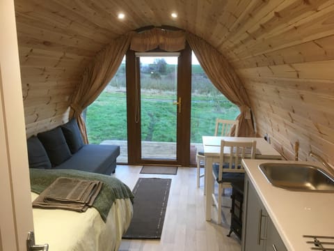 Orchard Luxe Glamping Pod Luxury tent in Northern Ireland