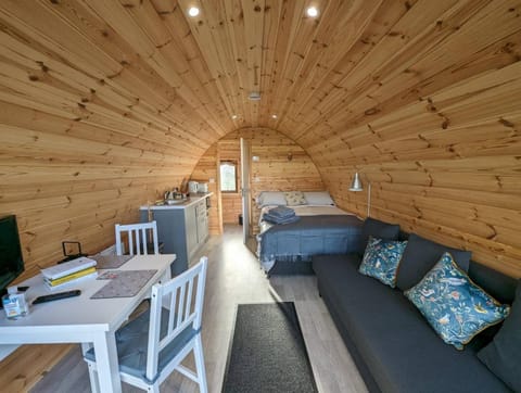 Orchard Luxe Glamping Pod Luxury tent in Northern Ireland