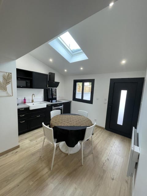 Living room, kitchen