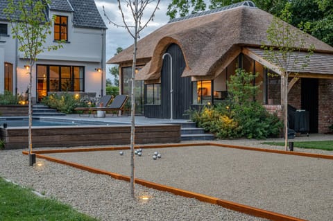 Property building, Garden view