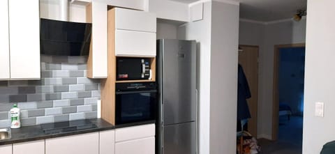 Kitchen or kitchenette, oven, stove