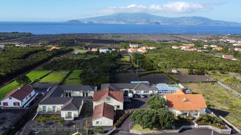 Property building, Natural landscape, Bird's eye view, View (from property/room), Mountain view, Sea view