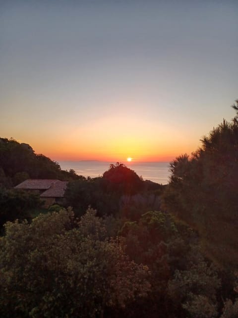 Natural landscape, Sea view, Sunset