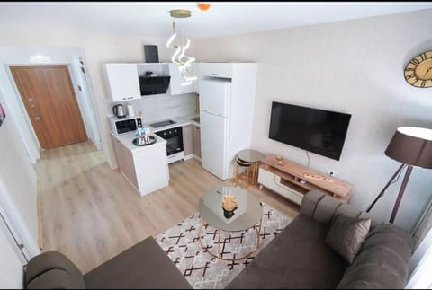 Communal lounge/ TV room, TV and multimedia, Kitchen or kitchenette, Living room, Seating area, Evening entertainment, oven, pet friendly