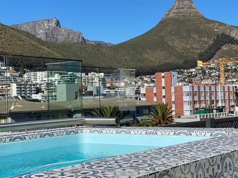 Property building, Mountain view, Pool view, Swimming pool