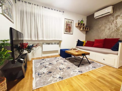 TV and multimedia, Living room, Seating area, air conditioner
