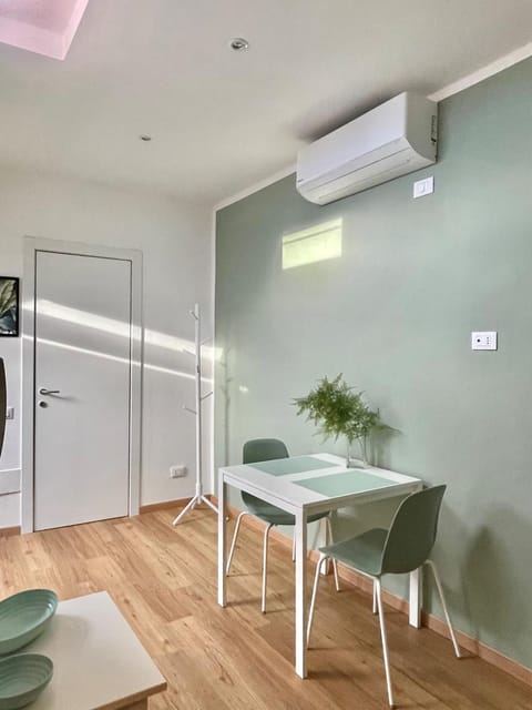 Dining area, air conditioner