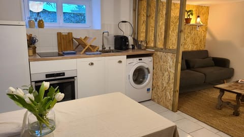 Kitchen or kitchenette, Seating area, Dining area, dishwasher, minibar, pet friendly, toaster, washing machine