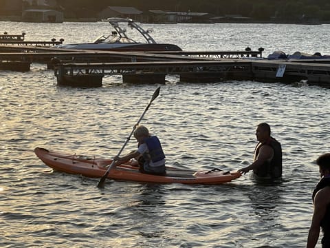 Activities, Canoeing, Lake view, Sports, young children