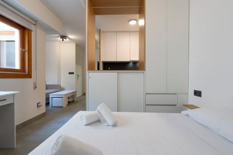 Bed, Photo of the whole room, Bedroom, wardrobe