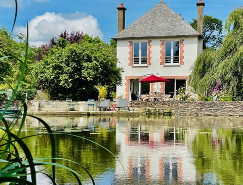 Property building, Natural landscape, River view