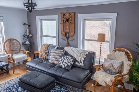 Bohemian Compound with Hot Tub Apartment in Burlington