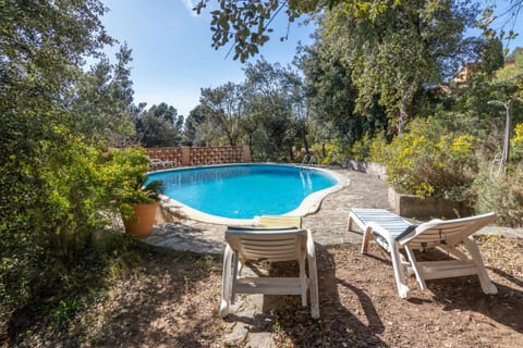 Property building, Living room, Swimming pool