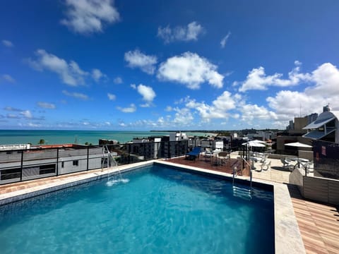 Day, Pool view, Sea view, Swimming pool