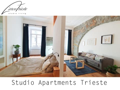 Larco Trieste studio living 3 Apartment in Trieste