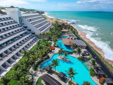 Property building, Day, Natural landscape, Bird's eye view, Beach, Pool view, Sea view, Swimming pool, sunbed