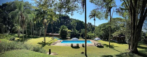 Spring, Day, Natural landscape, Garden, Garden view, Pool view, Swimming pool, sunbed