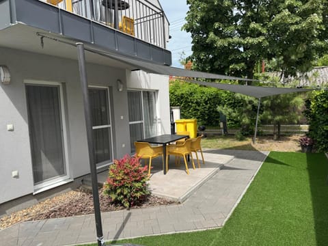 Property building, Garden, Garden view