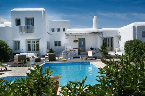 Property building, Living room, Swimming pool