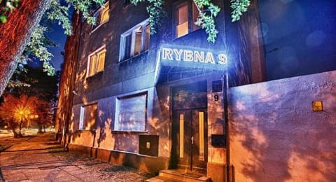 Property building, Night, Street view