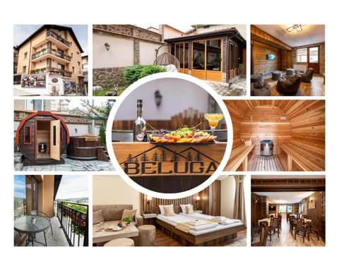 Property building, Bed, Sauna, Seating area, Bedroom