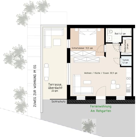Ferienwohnung Am Rehgarten Apartment in Rhineland-Palatinate