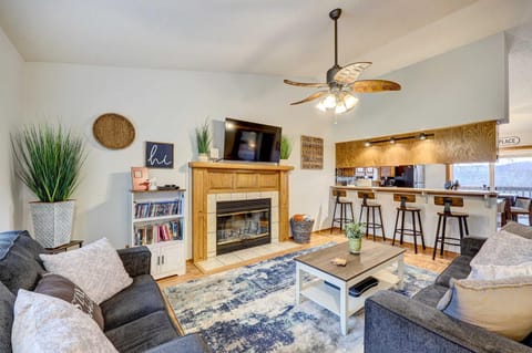 Holiday Island Vacation Rental with 2 Balconies House in Carroll County