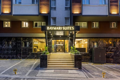 Property building, Facade/entrance, Day, Night