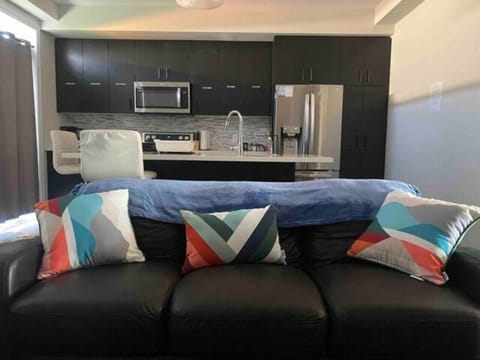 Kitchen or kitchenette, Living room, Photo of the whole room, Seating area, minibar, pet friendly, stove, toaster