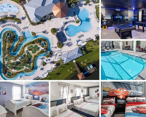 Pool view, Swimming pool, sunbed