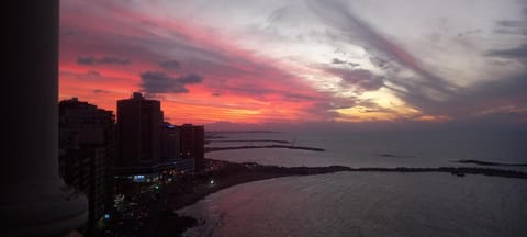 City view, Sea view, Sunset