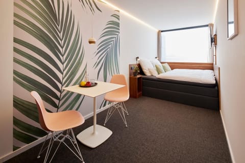 Bed, TV and multimedia, Dining area