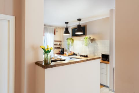 Kitchen or kitchenette, Breakfast, minibar, oven, stove