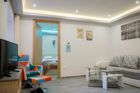 Living room, Seating area, Bedroom