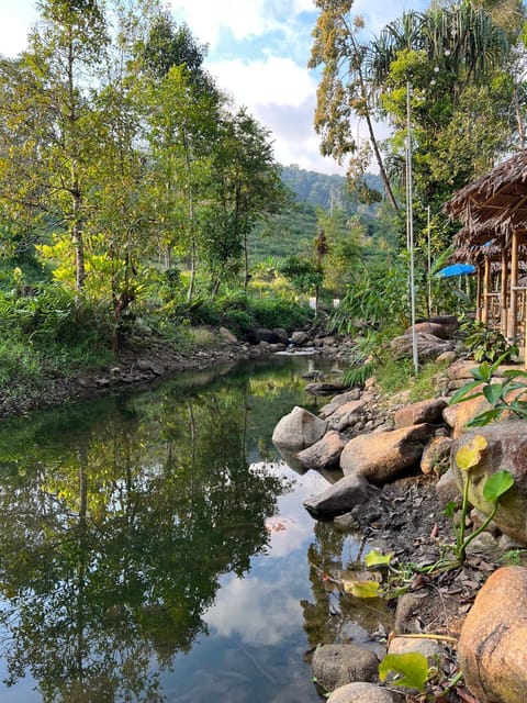 Nearby landmark, Natural landscape, Mountain view, River view