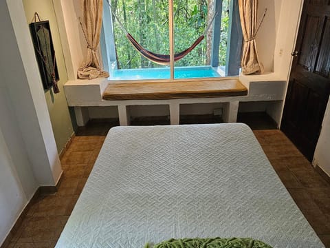 Natural landscape, Photo of the whole room, Bedroom, Swimming pool