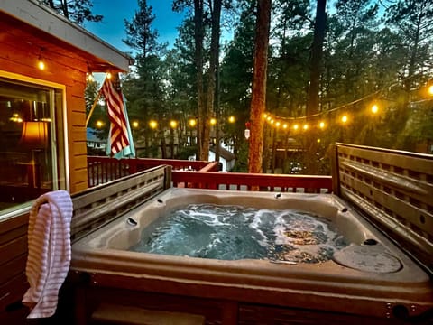 Natural landscape, Hot Tub, Balcony/Terrace, towels